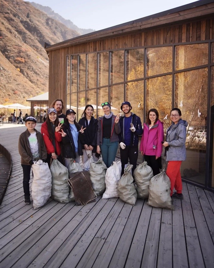 Within SDG 13 Curators Turken Gulzat and Nakibaуeva Moldir, together with students, participated in the volunteer eco-cleaner “Clean with us!”